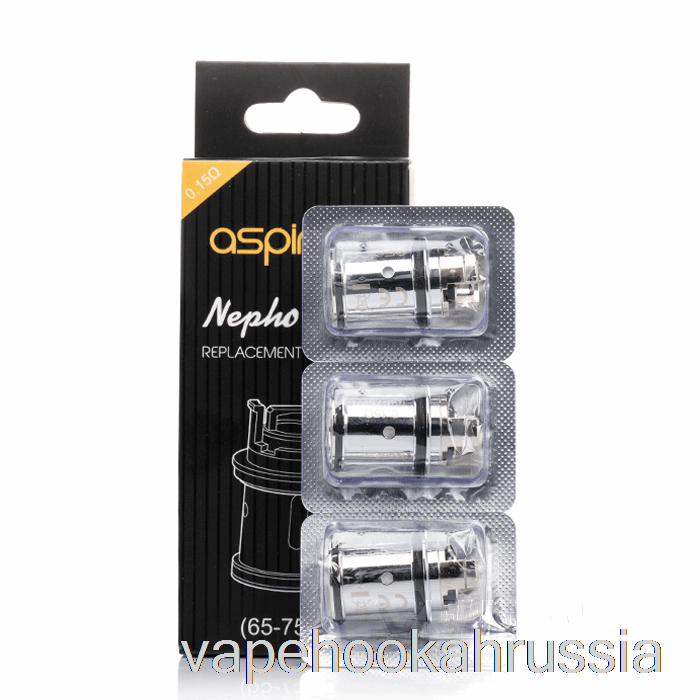 Vape Russia Aspire Nepho сменные катушки 0,15 Ом сетчатые катушки
